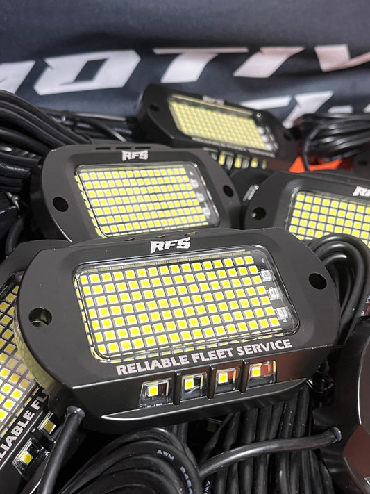 144 LED Rock Lights - Pure White - Plug & Play