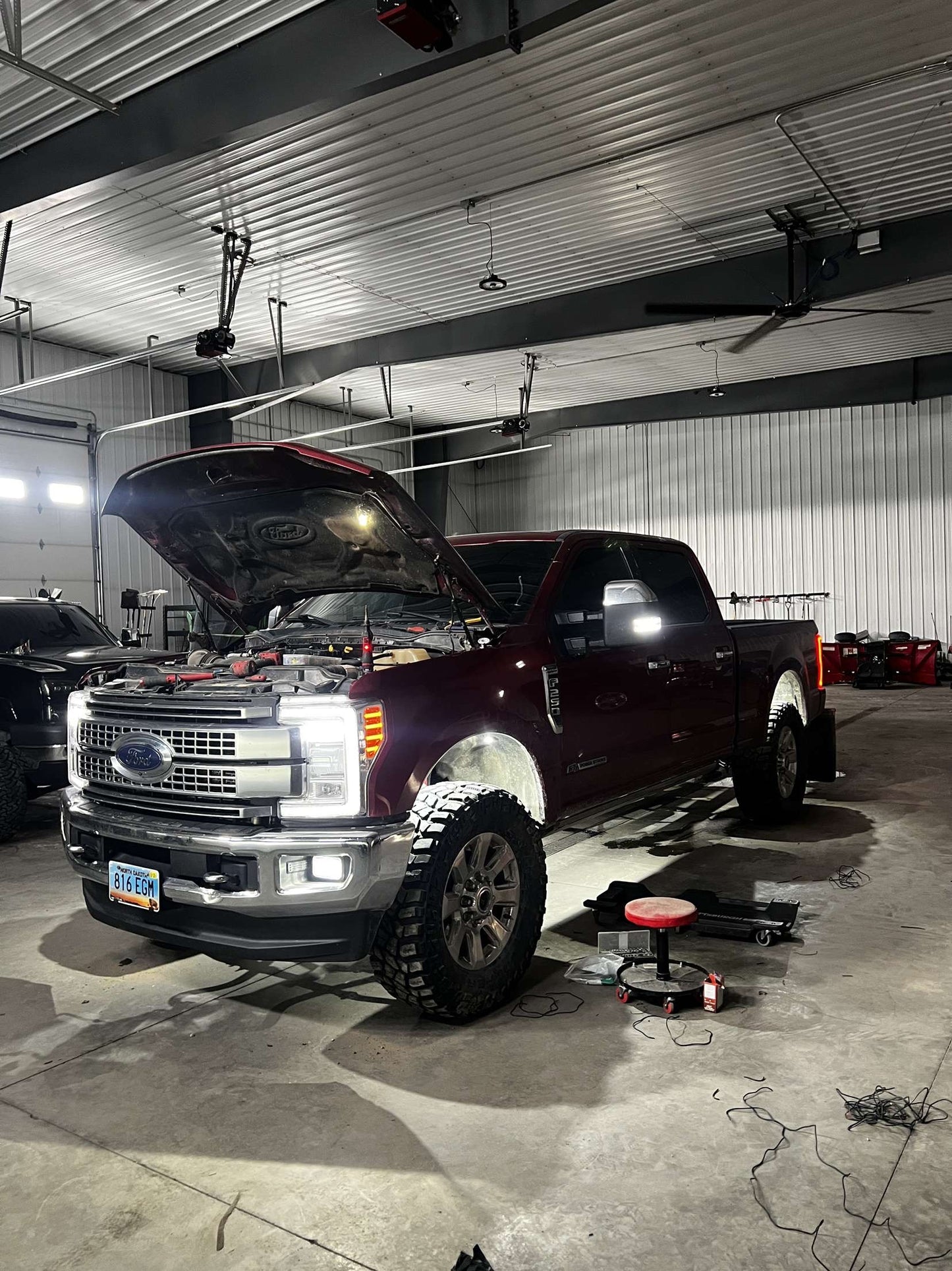 24 LED Pure White Rock Light - Hardwire