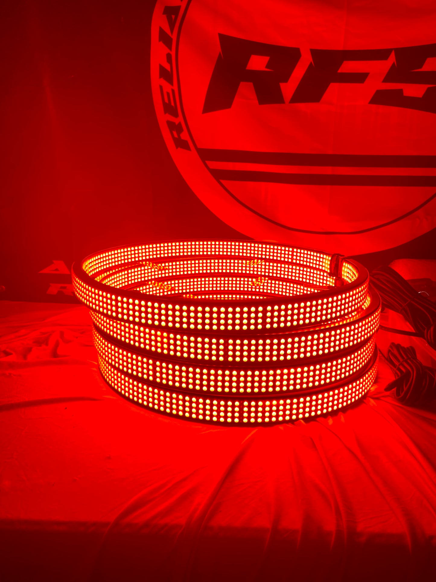 8 Row Extreme Intensity RGB+W Wheel Lights