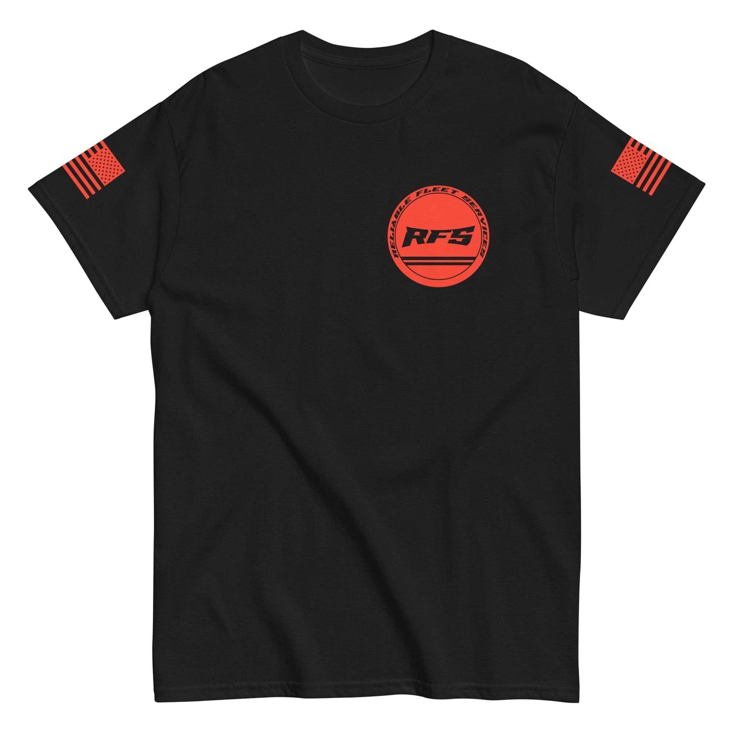 Reliable Fleet Service Automotive Lighting Supersoft Flag T-Shirt