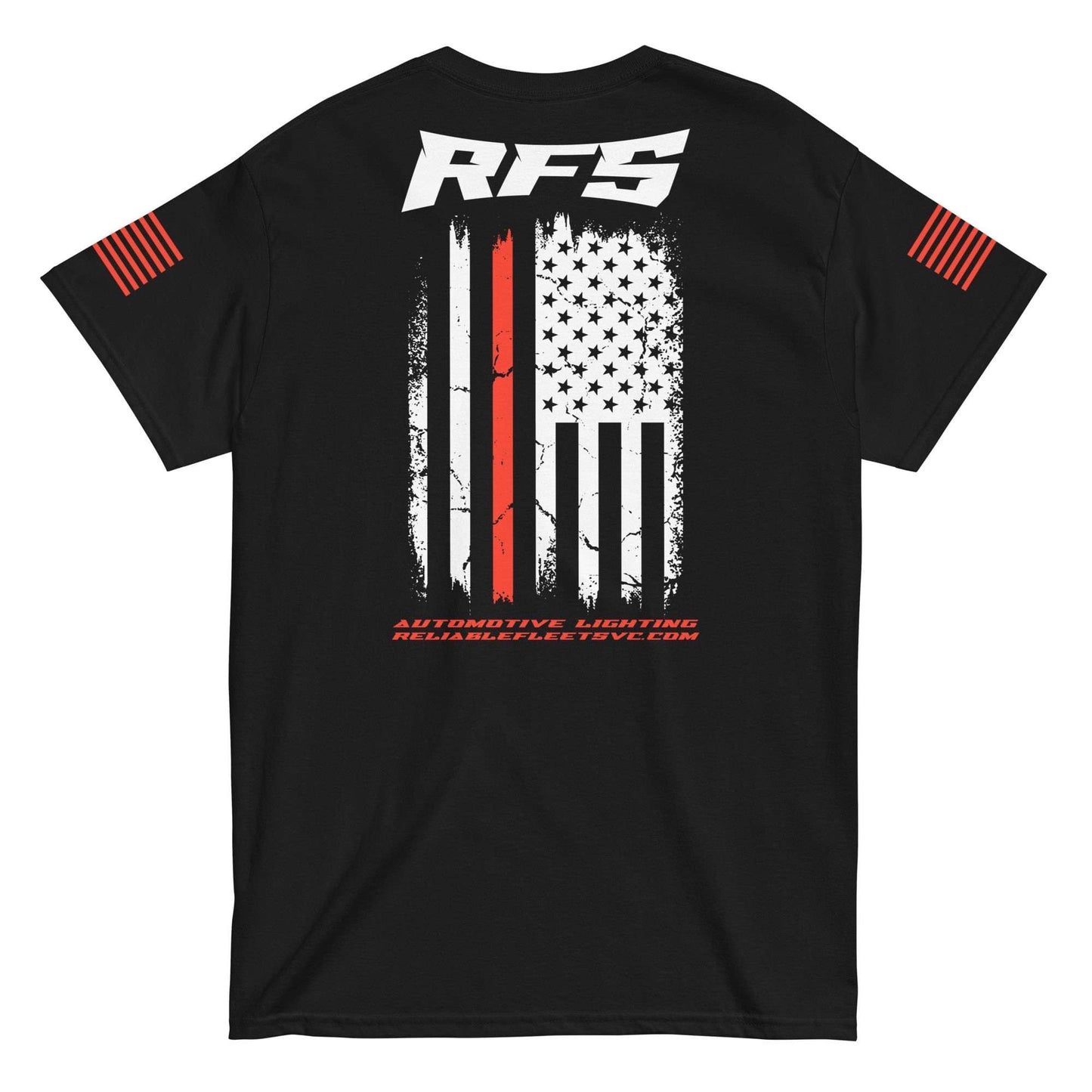 Reliable Fleet Service Automotive Lighting Supersoft Flag T-Shirt