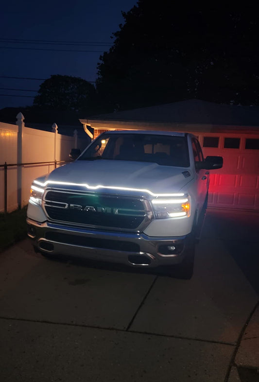 LED Hood Strip - Pure White - Switchback